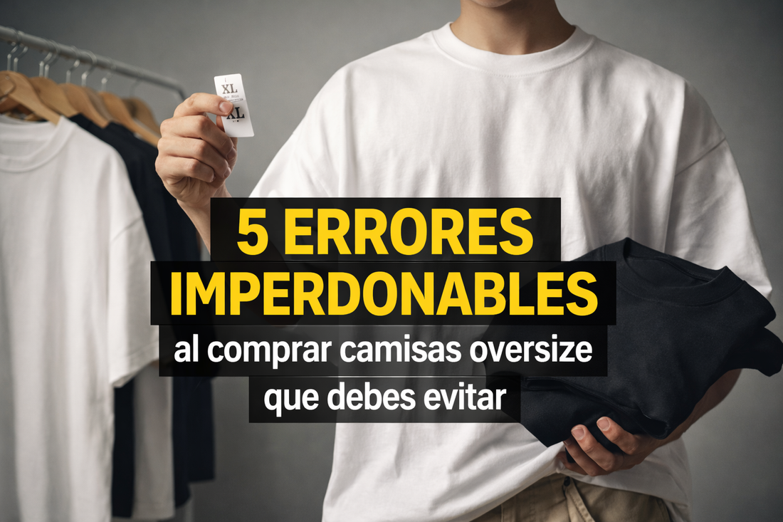 5 errores IMPERDONABLES al comprar camisas oversize que debes evitar