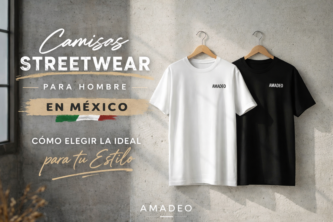 Camisas streetwear para hombre en México: cómo elegir la ideal para tu estilo